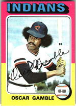 1975 Topps Base Set #213 Oscar Gamble