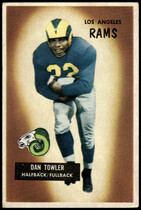1955 Bowman Base Set #47 Dan Towler