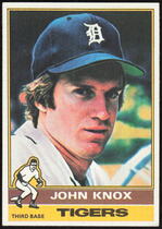 1976 Topps Base Set #218 John Knox