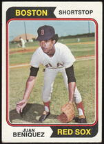 1974 Topps Base Set #647 Juan Beniquez