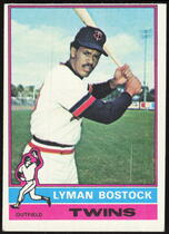 1976 Topps Base Set #263 Lyman Bostock