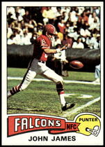 1975 Topps Base Set #326 John James