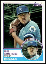 1983 Topps Base Set #219 Mike Armstrong