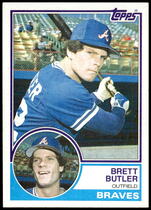 1983 Topps Base Set #364 Brett Butler