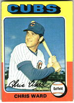 1975 Topps Base Set #587 Chris Ward