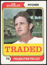 1974 Topps Traded #544 Ron Schueler