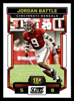 2023 Score Base Set #386 Jordan Battle