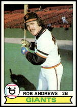1979 Topps Base Set #34 Rob Andrews