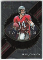 2021 Panini Select Hidden Talents #HT-24 Brad Johnson