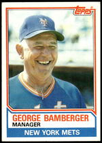1983 Topps Base Set #246 George Bamberger