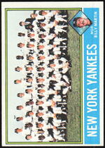 1976 Topps Base Set #17 Billy Martin