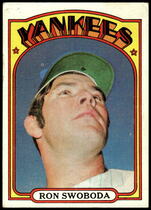 1972 Topps Base Set #8 Ron Swoboda