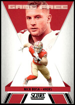 2021 Score Game Face #GF3 Nick Bosa