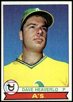 1979 Topps Base Set #432 Dave Heaverlo