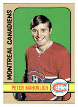 1972 Topps Base Set #42 Peter Mahovlich