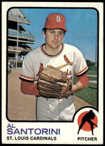 1973 Topps Base Set #24 Al Santorini