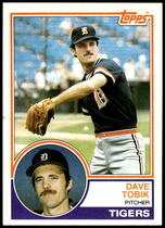1983 Topps Base Set #691 Dave Tobik