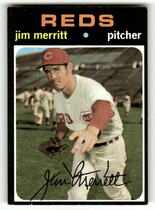 1971 Topps Base Set #420 Jim Merritt