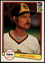 1982 Donruss Base Set #187 Danny Boone