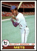 1979 Topps Base Set #69 Elliott Maddox