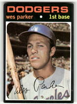 1971 Topps Base Set #430 Wes Parker