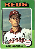 1975 Topps Base Set #507 Tom Carroll