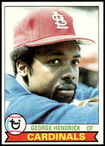 1979 Topps Base Set #175 George Hendrick
