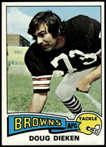 1975 Topps Base Set #23 Doug Dieken
