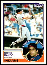 1983 Topps Base Set #227 Chris Bando