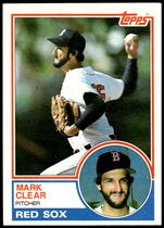 1983 Topps Base Set #162 Mark Clear