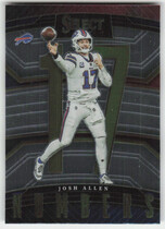 2022 Panini Select Select Numbers #SN-2 Josh Allen