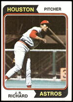 1974 Topps Base Set #522 J.R. Richard