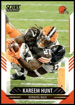 2021 Score Base Set #109 Kareem Hunt