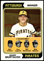1974 Topps Base Set #489 Danny Murtaugh