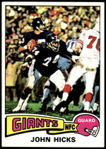 1975 Topps Base Set #283 John Hicks