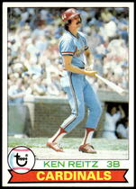 1979 Topps Base Set #587 Ken Reitz