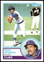 1983 Topps Base Set #568 Willie Hernandez
