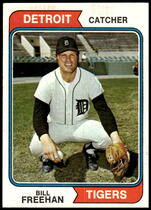 1974 Topps Base Set #162 Bill Freehan
