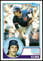 1983 Topps Base Set #22 Randy Martz