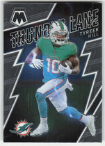 2022 Panini Mosaic Thunder Lane #TL-14 Tyreek Hill