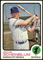 1973 Topps Base Set #78 Richie Scheinblum