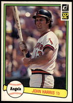 1982 Donruss Base Set #444 John Harris