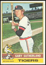 1976 Topps Base Set #113 Gary Sutherland