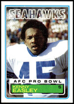 1983 Topps Base Set #384 Kenny Easley