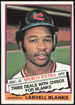 1976 Topps Traded #127T Larvell Blanks