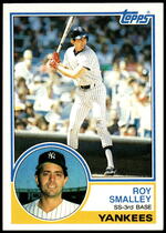 1983 Topps Base Set #460 Roy Smalley