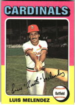1975 Topps Base Set #353 Luis Melendez