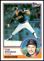 1983 Topps Base Set #524 Tom Brennan