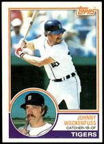1983 Topps Base Set #536 John Wockenfuss