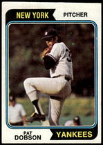 1974 Topps Base Set #463 Pat Dobson